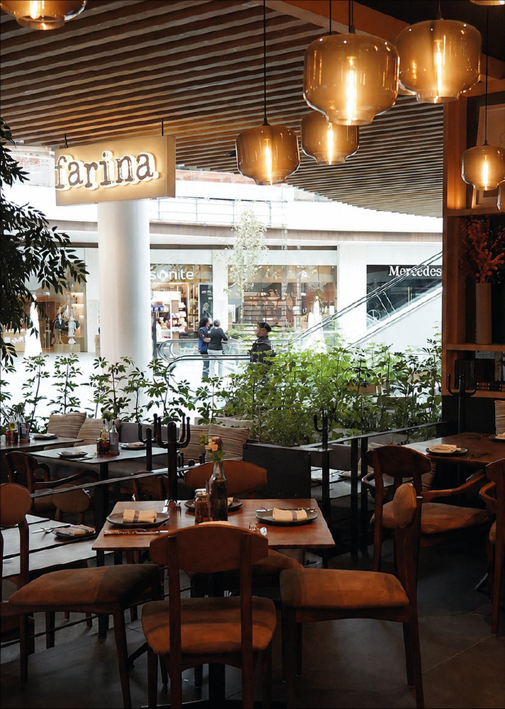 Farina restaurant, official portfolio photograph